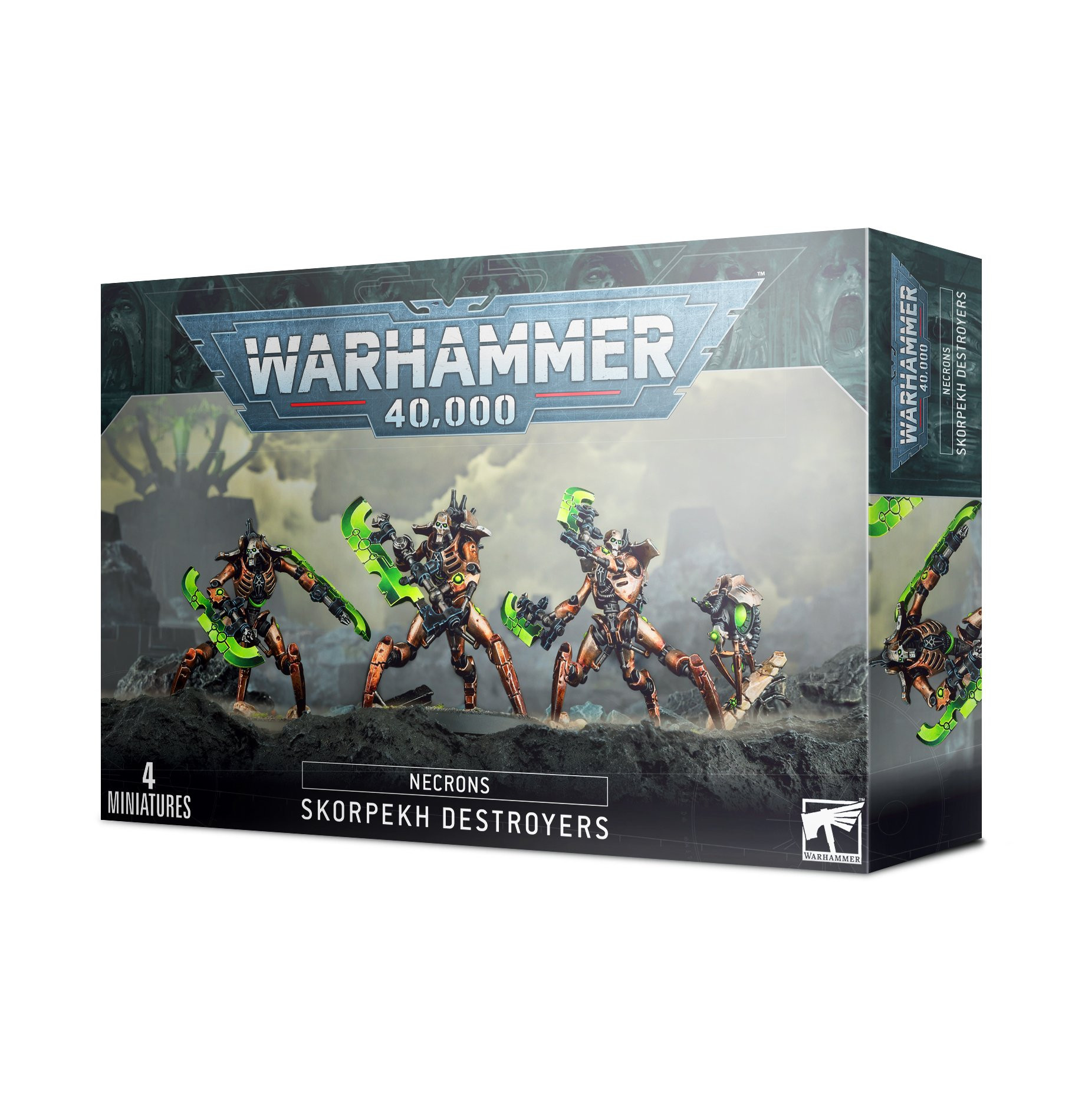 Scorpekh Destroyers For Sale Necrons Skorpekh Destroyers Para Warhammer 40K - Incluye Plasmacyte, Sin Caja (sin Montar) Warhammer Figuras