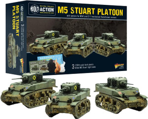 Bolt Action: M5 Stuart Platoon Bolt Action: M5 Stuart Platoon