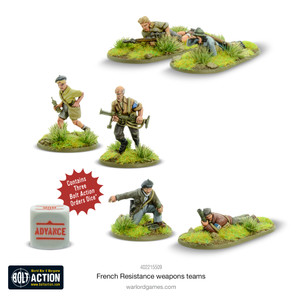 Bolt Action:  French Resistance Weapons Teams