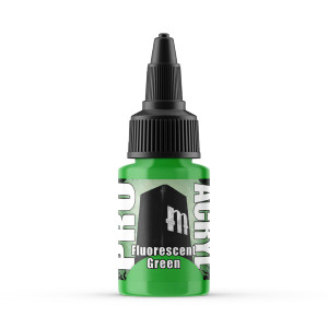 Pro Acryl: Fluorescent Green Pro Acryl: Fluorescent Green
