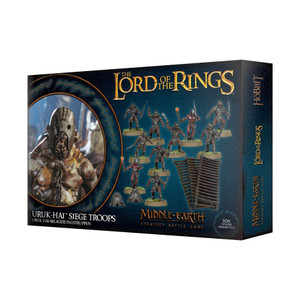 Middle-Earth: Uruk-Hai Siege Troops NIB Middle-Earth: Uruk-Hai Siege Troops NIB