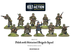 Bolt Action: Polish 10th Motorised Brigade Squad