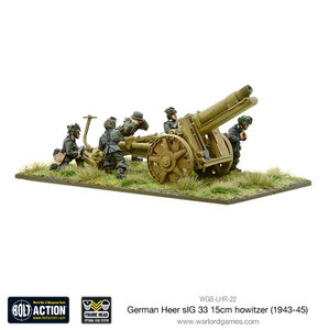Bolt Action:   German Heer SiG 33 15cm Howitzer (1943-45)