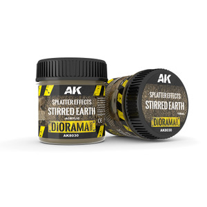AK Interactive: Splatter Effects Stirred Earth 100ml AK Interactive: Splatter Effects Stirred Earth 100ml