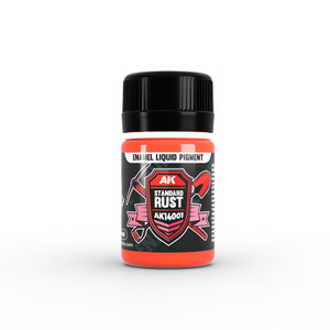 AK Interactive: Standard Rust - Enamel Liquid Pigment - 35ml AK Interactive: Standard Rust - Enamel Liquid Pigment - 35ml