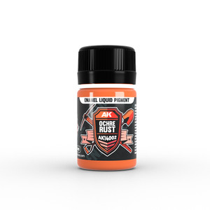 AK Interactive: Ochre Rust - Enamel Liquid Pigment - 35ml AK Interactive: Ochre Rust - Enamel Liquid Pigment - 35ml