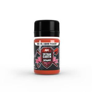 AK Interactive: Vietnam Earth - Enamel Liquid Pigment - 35ml AK Interactive: Vietnam Earth - Enamel Liquid Pigment - 35ml