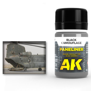 AK Interactive: Paneliner for Black Camoflauge - 35ml AK Interactive: Paneliner for Black Camoflauge - 35ml