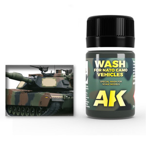 AK Interactive: Wash for NATO Vehicles - 35ml AK Interactive: Wash for NATO Vehicles - 35ml