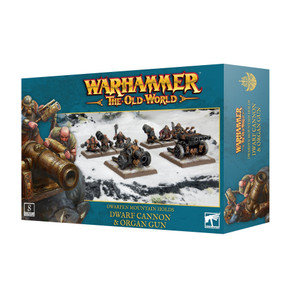 Dwarfen Mountain Holds: Dwarf Cannon & Organ Gun NIB Dwarfen Mountain Holds: Dwarf Cannon & Organ Gun NIB