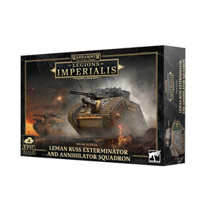 Legions Imperialis: Leman Russ Exterminator and Annihilator Squadron NIB Legions Imperialis: Leman Russ Exterminator and Annihilator Squadron NIB