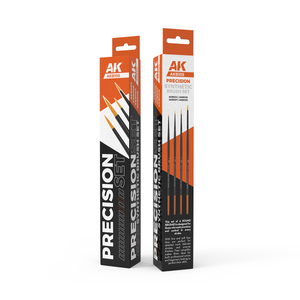 AK Interactive: Precision Brushes Set NIB AK Interactive: Precision Brushes Set NIB