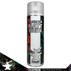 Colour Forge Spray: Matt White (500ml) Colour Forge Spray: Matt White (500ml)