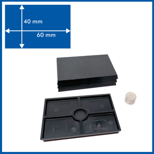 Cobalt Keep: Rectangle - 60mm x 40mm Rectangle Bases - 4 pack with Magnets Cobalt Keep: Rectangle - 60mm x 40mm Rectangle Bases - 4 pack with Magnets
