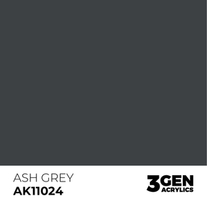 AK Interactive: Ash Grey Acrylic Paint - 18ml