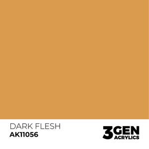 AK Interactive: Dark Flesh Acrylic Paint - 18ml