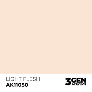 AK Interactive: Light Flesh Acrylic Paint - 18ml