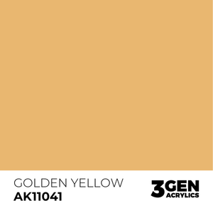AK Interactive: Golden Yellow Acrylic Paint - 18ml