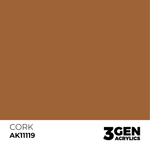 AK Interactive: Cork Acrylic Paint - 18ml