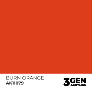 AK Interactive: Burn Orange Acrylic Paint - 18ml