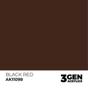 AK Interactive: Black Red Acrylic Paint - 18ml