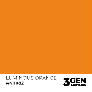 AK Interactive: Luminous Orange Acrylic Paint - 18ml