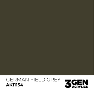AK Interactive: German Field Green Acrylic Paint - 18ml
