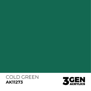 AK Interactive: Cold Green Acrylic Paint - 18ml