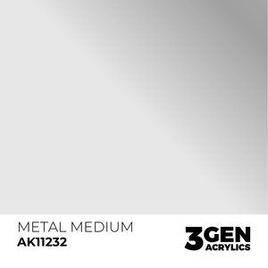 AK Interactive: Metal Medium for Acrylic Paint - 18ml AK Interactive: Metal Medium for Acrylic Paint - 18ml