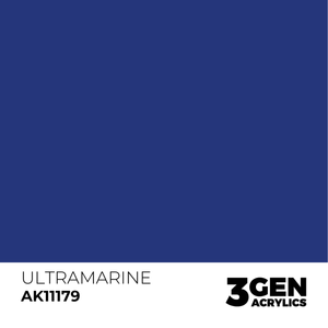 AK Interactive: Ultramarine Acrylic Paint - 18ml AK Interactive: Ultramarine Acrylic Paint - 18ml