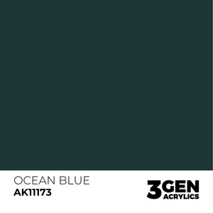 AK Interactive: Ocean Blue Acrylic Paint - 18ml