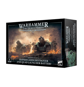 Horus Heresy: Rapier Laser Destroyer and Quad Launcher Battery NIB (Pre-Order) Horus Heresy: Rapier Laser Destroyer and Quad Launcher Battery NIB (Pre-Order)