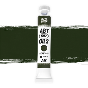 AK Interactive: ABT-502 Oils - Olive Green AK Interactive: ABT-502 Oils - Olive Green