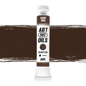 AK Interactive: ABT-502 Oils - Dark Mud AK Interactive: ABT-502 Oils - Dark Mud