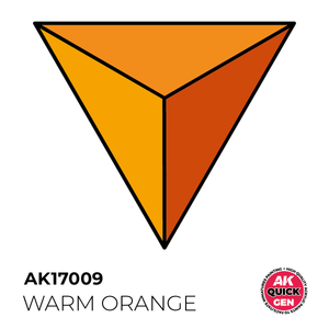 AK Interactive: Warm Orange - Quick Gen Colors AK Interactive: Warm Orange - Quick Gen Colors