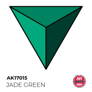 AK Interactive: Jade Green - Quick Gen Colors AK Interactive: Jade Green - Quick Gen Colors