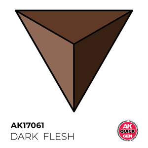 AK Interactive: Dark Flesh - Quick Gen Colors AK Interactive: Dark Flesh - Quick Gen Colors
