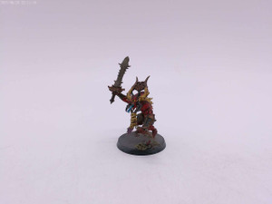 1 x Custom Bloodmaster, Herald of Khorne (painted) 1 x Custom Bloodmaster, Herald of Khorne (painted)