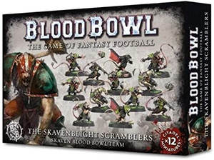 The Skavenblight Scramblers - Skaven Blood Bowl Team NIB