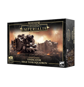 Legions Imperialis: Vindicator Siege Tank Squadron NIB (Pre-Order) Legions Imperialis: Vindicator Siege Tank Squadron NIB (Pre-Order)