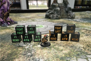 Warpfire: Age of Sigmar Modifier Dice Warpfire: Age of Sigmar Modifier Dice
