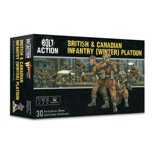 Bolt Action: British & Canadian Infantry (Winter) Platoon NEW Bolt Action: British & Canadian Infantry (Winter) Platoon NEW