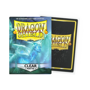 Dragon Shield: Clear - Matte Sleeves (100 ct.) Dragon Shield: Clear - Matte Sleeves (100 ct.)