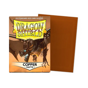 Dragon Shield: Copper - Matte Sleeves (100 ct.) Dragon Shield: Copper - Matte Sleeves (100 ct.)
