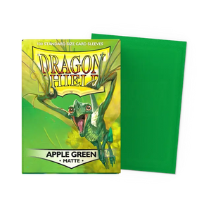 Dragon Shield: Apple Green - Matte Sleeves (100 ct.) Dragon Shield: Apple Green - Matte Sleeves (100 ct.)