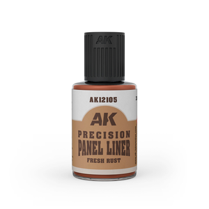 AK Interactive: Panel Liner - Fresh Rust 30ml AK Interactive: Panel Liner - Fresh Rust 30ml