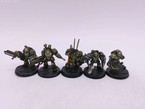 5 x Deathwing Knights (green,oop) 5 x Deathwing Knights (green,oop)