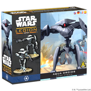 Star Wars Legion: Aqua Droid Unit Expansion Star Wars Legion: Aqua Droid Unit Expansion