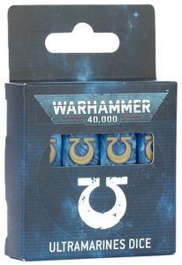 Warhammer 40,000: Ultramarines Dice Set NIB (Pre-Order) Warhammer 40,000: Ultramarines Dice Set NIB (Pre-Order)