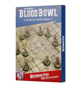 Blood Bowl: Bretonnian Team Pitch & Dugouts NEW